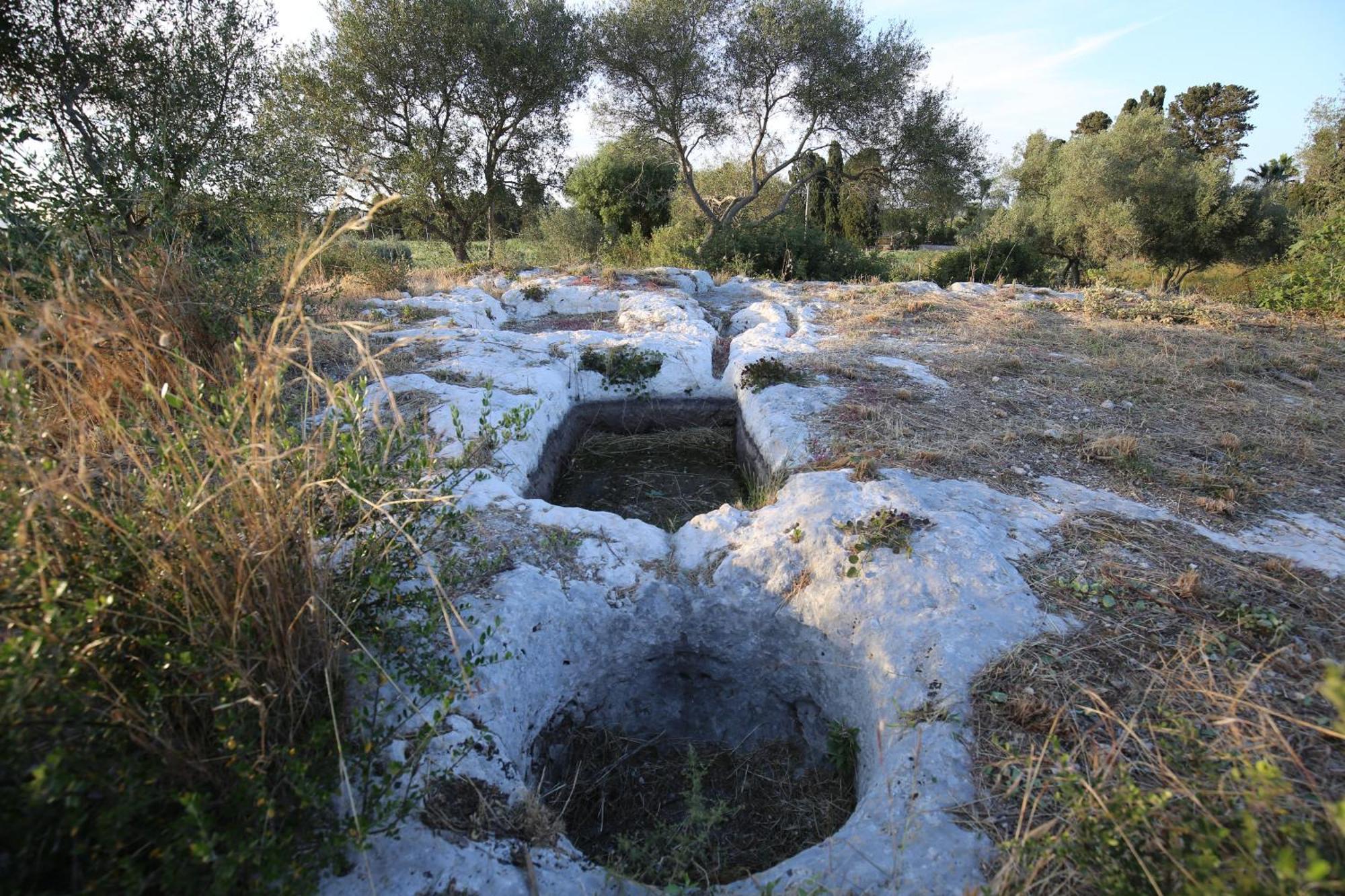 Dei Papiri Fonte Ciane Syrakus
